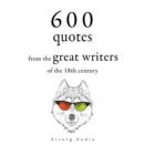 600 Quotations from the Great 18th Century Writers - eAudiobook