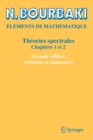 Theories spectrales : Chapitres 1 et 2 - Book