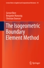 The Isogeometric Boundary Element Method - eBook