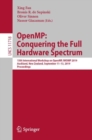 OpenMP: Conquering the Full Hardware Spectrum : 15th International Workshop on OpenMP, IWOMP 2019, Auckland, New Zealand, September 11–13, 2019, Proceedings - Book