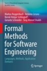 Formal Methods for Software Engineering : Languages, Methods, Application Domains - Book