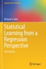 Statistical Learning from a Regression Perspective - Book