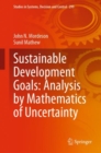 Sustainable Development Goals: Analysis by Mathematics of Uncertainty - eBook