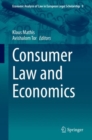 Consumer Law and Economics - eBook
