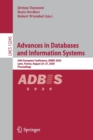 Advances in Databases and Information Systems : 24th European Conference, ADBIS 2020, Lyon, France, August 25–27, 2020, Proceedings - Book