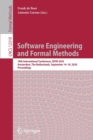 Software Engineering and Formal Methods : 18th International Conference, SEFM 2020, Amsterdam, The Netherlands, September 14–18, 2020, Proceedings - Book