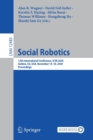 Social Robotics : 12th International Conference, ICSR 2020, Golden, CO, USA, November 14–18, 2020, Proceedings - Book