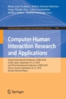 Computer-Human Interaction Research and Applications : Second International Conference, CHIRA 2018, Seville, Spain, September 19-21, 2018 and Third International Conference, CHIRA 2019, Vienna, Austri - Book