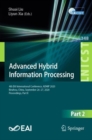 Advanced Hybrid Information Processing : 4th EAI International Conference, ADHIP 2020, Binzhou, China, September 26-27, 2020, Proceedings, Part II - eBook