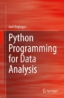 Python Programming for Data Analysis - Book