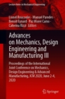 Advances on Mechanics, Design Engineering and Manufacturing III : Proceedings of the International Joint Conference on Mechanics, Design Engineering & Advanced Manufacturing, JCM 2020, June 2-4, 2020 - eBook