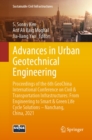 Advances in Urban Geotechnical Engineering : Proceedings of the 6th GeoChina International Conference on Civil & Transportation Infrastructures: From Engineering to Smart & Green Life Cycle Solutions - eBook