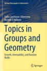 Topics in Groups and Geometry : Growth, Amenability, and Random Walks - Book