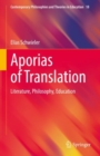 Aporias of Translation : Literature, Philosophy, Education - Book
