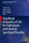 Handbook of Quality of Life for Individuals with Autism Spectrum Disorder - eBook