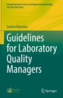 Guidelines for Laboratory Quality Managers - Book
