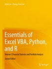 Essentials of Excel VBA, Python, and R : Volume I: Financial Statistics and Portfolio Analysis - Book