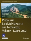 Progress in Landslide Research and Technology, Volume 1 Issue 1, 2022 - Book