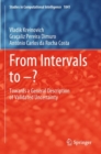 From Intervals to –? : Towards a General Description of Validated Uncertainty - Book