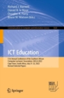 ICT Education : 51st Annual Conference of the Southern African Computer Lecturers' Association, SACLA 2022, Cape Town, South Africa, July 21-22, 2022, Revised Selected Papers - eBook