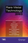 Rare Metal Technology 2023 - Book