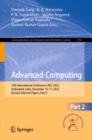 Advanced Computing : 12th International Conference, IACC 2022, Hyderabad, India, December 16-17, 2022, Revised Selected Papers, Part II - eBook