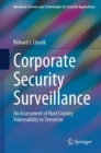 Corporate Security Surveillance : An Assessment of Host Country Vulnerability to Terrorism - Book