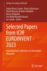 Selected Papers from ICIR EUROINVENT - 2023 : International Conference on Innovative Research - eBook