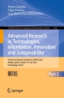 Advanced Research in Technologies, Information, Innovation and Sustainability : Third International Conference, ARTIIS 2023, Madrid, Spain, October 18–20, 2023, Proceedings, Part II - Book