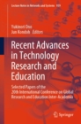 Recent Advances in Technology Research and Education : Selected Papers of the 20th International Conference on Global Research and Education Inter-Academia - eBook