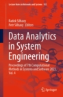 Data Analytics in System Engineering : Proceedings of 7th Computational Methods in Systems and Software 2023, Vol. 4 - eBook