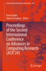 Proceedings of the Second International Conference on Advances in Computing Research (ACR'24) - eBook