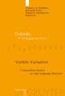 Visible Variation : Comparative Studies on Sign Language Structure - eBook