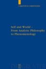Self and World : From Analytic Philosophy to Phenomenology - eBook