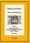 Der Briefwechsel zwischen Sigmund von Birken und Margaretha Magdalena von Birken und Adam Volkmann : Teil I: Texte. Teil II: Apparate und Kommentare - eBook