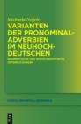 Varianten der Pronominaladverbien im Neuhochdeutschen : Grammatische und soziolinguistische Untersuchungen - eBook