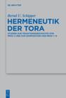 Hermeneutik der Tora : Studien zur Traditionsgeschichte von Prov 2 und zur Komposition von Prov 1-9 - eBook