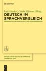 Deutsch im Sprachvergleich : Grammatische Kontraste und Konvergenzen - eBook