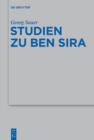 Studien zu Ben Sira - eBook