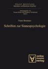 Schriften zur Sinnespsychologie - eBook