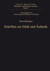 Schriften zur Ethik und Asthetik - eBook