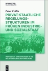 Privat-staatliche Regelungsstrukturen im fruhen Industrie- und Sozialstaat - eBook