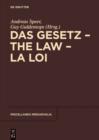 Das Gesetz - The Law - La Loi - eBook