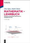 Mathematik - Lehrbuch : fur das Studium der Wirtschaftswissenschaften - eBook