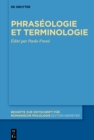 Phraseologie et terminologie - eBook