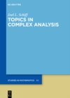 Topics in Complex Analysis - eBook