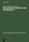 Recursion Theory and Complexity : Proceedings of the Kazan '97 Workshop, Kazan, Russia, July 14-19, 1997 - eBook