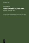 Der Widerstreit von Raum und Zeit : Schriften zur Geschichtsphilosophie - eBook