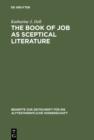 The Book of Job as Sceptical Literature - eBook