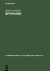 Epinikion : General Form in the Odes of Pindar - eBook